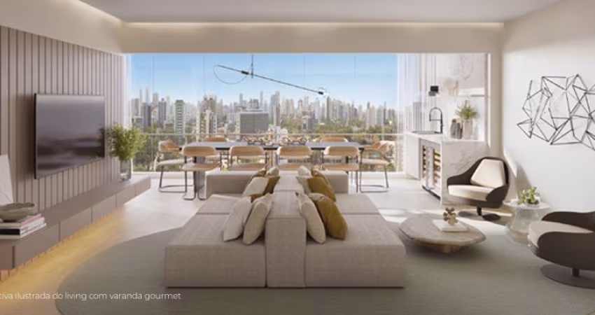 Apartamento de 4 /4 com 2 suítes no Horto Florestal
