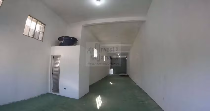 Salão comercial para locação em cajamar, colina maria luíza (jordanésia), 1 banheiro