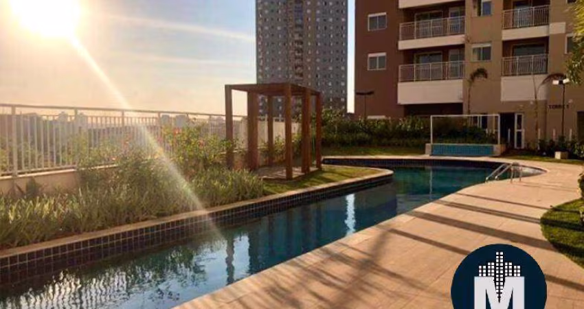Apartamento com 50m², 2 Quartos, Varanda Goumert, 1 Vaga  - Osasco