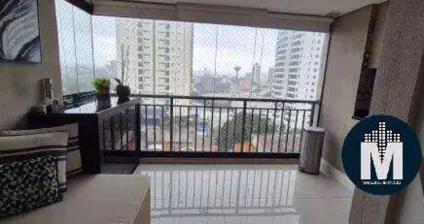 Apto á venda 2 dorms, suíte, varanda goumert, 1 vaga - centro osasco