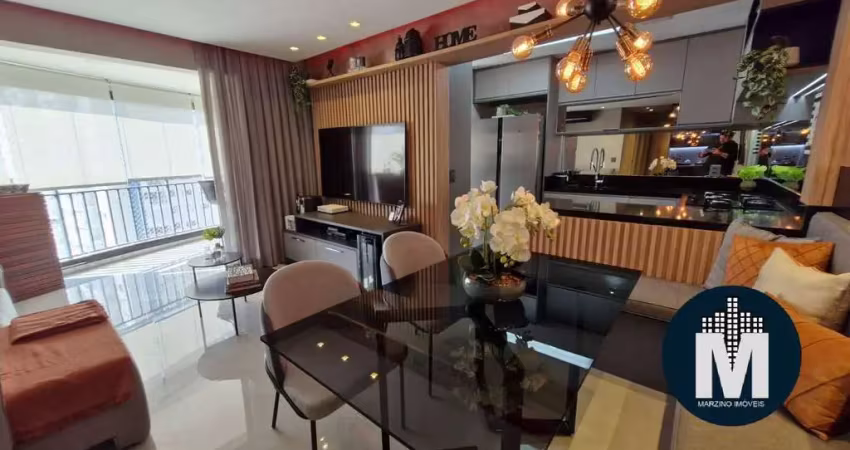 Apto mobiliado bellagio 97m², 03 dormitórios, sendo 02 suítes, 03 vagas