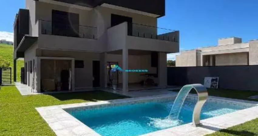 Casa nova c/ 3 suítes, amplo quintal com piscina e espaço gourmet, cond. alphaville
