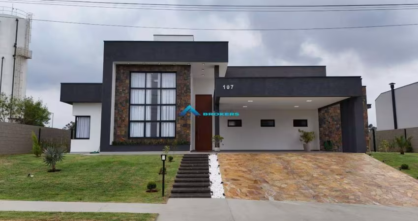 Casa Térrea C/ 3 Suítes, Espaço Gourmet, Terreno de 1.000 M², Cond. Terra Caxambu ( Aceita Permuta)