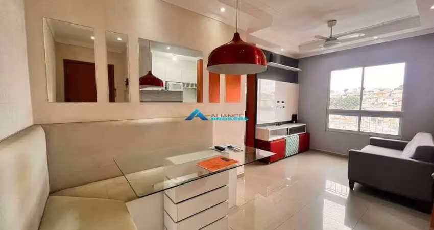 Apartamento a venda mobilado c/ 2 dorms, vista livre, cond doce lar bella colonia