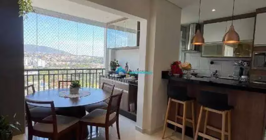Apartamento a venda c/ 2 dorms, andar alto, terraço integrado, cond forest jundiaí