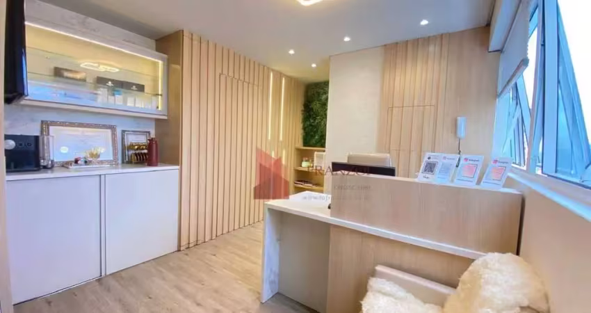 Maravilhosa sala comercial mobiliada r$ 420.000 - centro - itajaí/sc