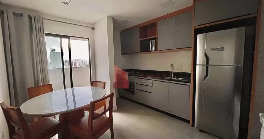 Locação- apartamento mobiliado e equipado/ 2 dormitórios / centro de itajaí