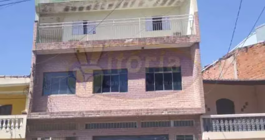 Casa comercial com 3 salas para alugar na Vila Falchi, Mauá 