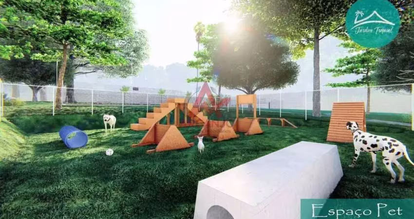 Loteamento jardim tropical - terreno em condomínio a venda na estufa 2