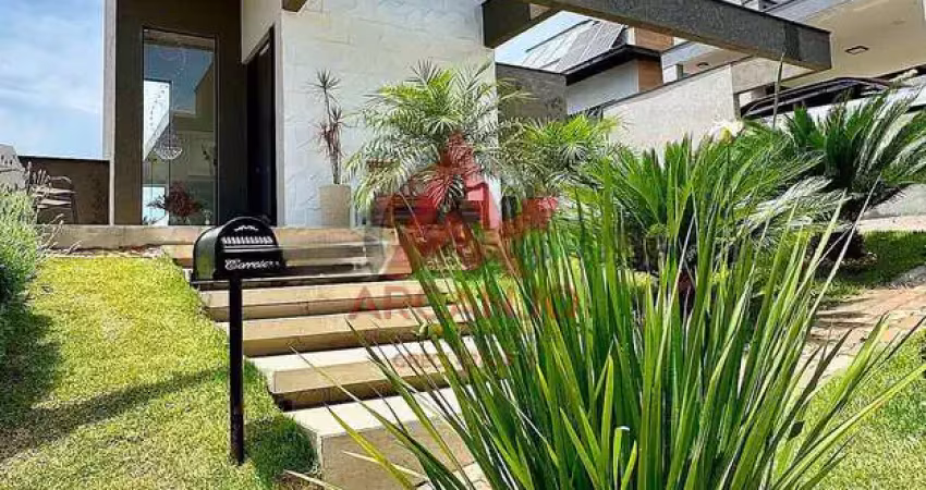 Casa a venda em atibaia-sp com 3 suítes em condomínio fechado