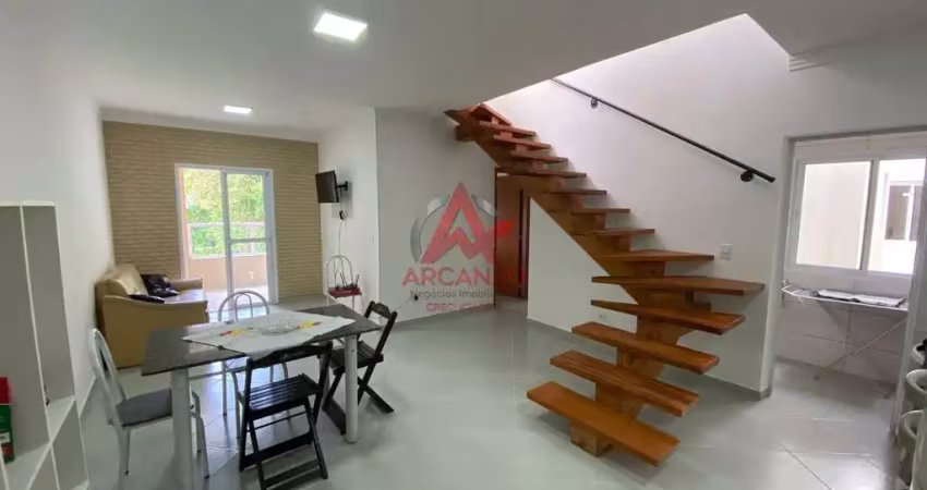 Cobertura a venda na praia das toninhas com 3 dormitorios mobiliada e 160m2