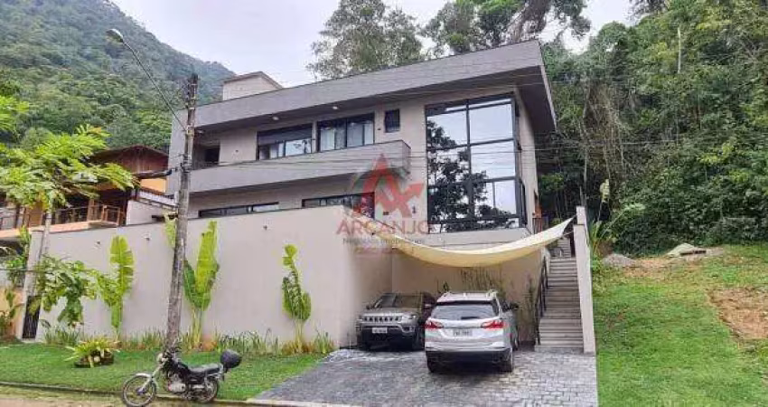 Recanto da lagoinha - sobrado a venda em ubatuba condomínio fechado próximo ao mar