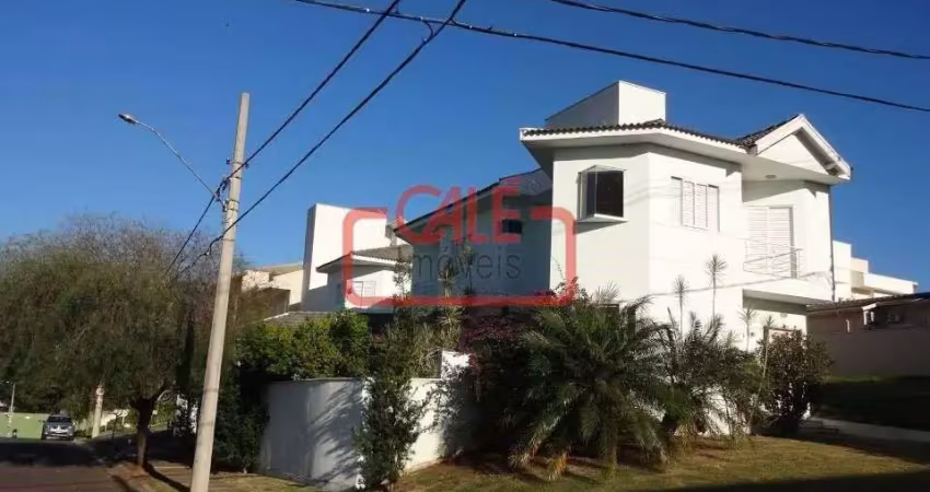 Sobrado espaçoso no condomínio portal de itaici, indaiatuba | 6 dorms (3 suítes) e lazer completo