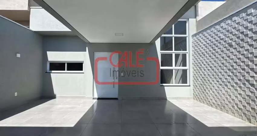 Casa nova à venda em indaiatuba no jd. bom sucesso | 3 dorms (1 suíte) e área gourmet