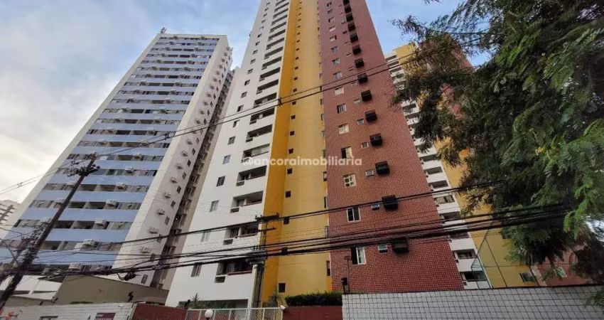 Apartamento para aluguel, 2 quartos, 1 suíte, 2 vagas, torre - recife/pe