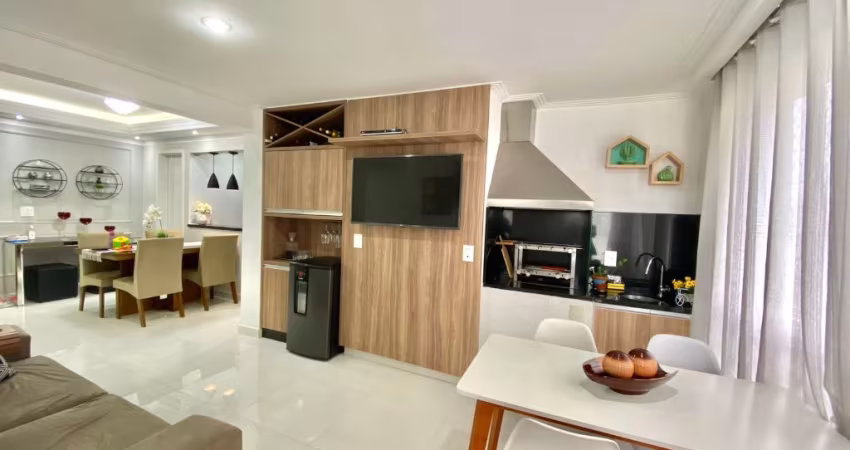 Patio Condominio Clube apto com 90m2 3 dormitorios varanda gourmet