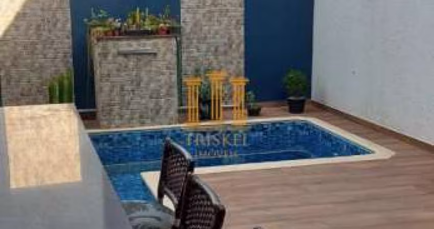Sobrado 3 Dorm com suíte e piscina no Baronesa - CA209