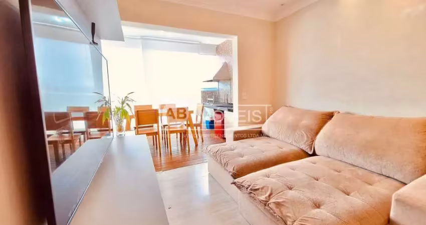 Apartamento com 3 quartos, campo grande, santos, cod: 5124