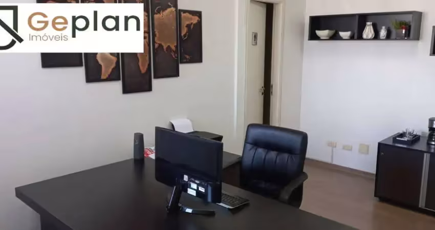 Excelente sala comercial, 2 banheiros, 1 vaga de garagem, 30m.