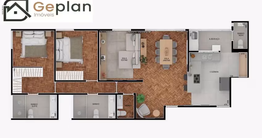Lindo apartamento pronto pra morar na alameda ribeirão preto na bela vista!