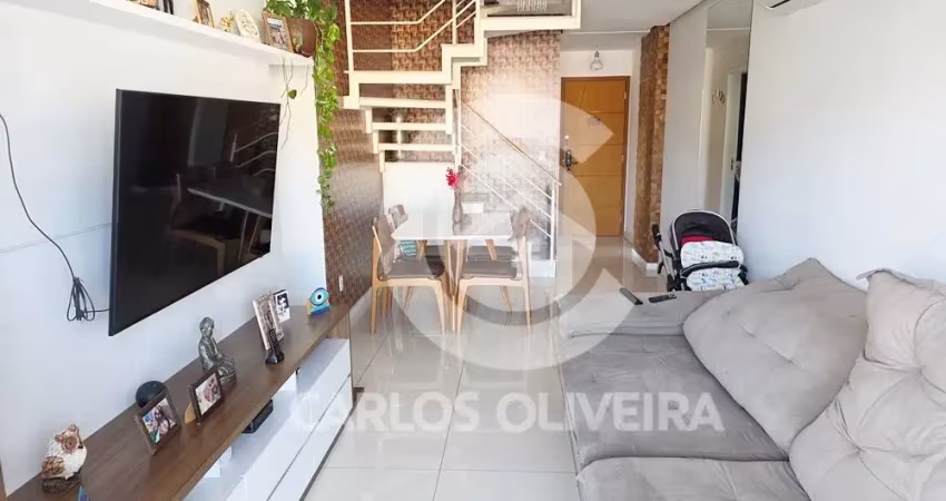 Linda cobertura duplex de 4 quartos (suítes) rua tirol freguesia rj
