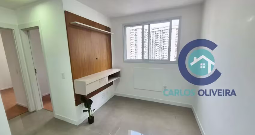 Apartamento novo de 2 quartos 1 vaga em frente ao engenhão rj