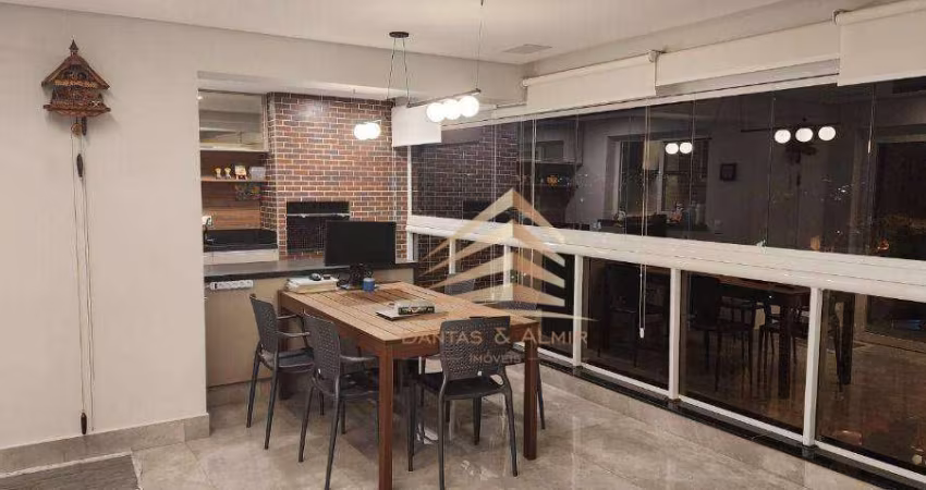 Apartamento com 3 dormitórios 3 suítes à venda, 157 m² por R$ 1.550.000 - Vila Rosália - Guarulhos/SP