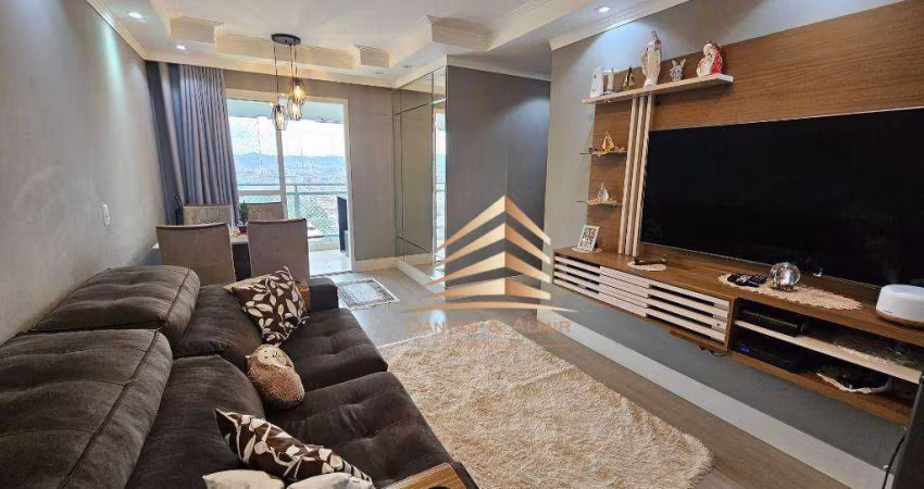 Apartamento a venda no Forever Resort com 2 dormitórios 1 suíte terraço gourmet com churrasqueira e 1 vaga coberta na Vila Barros - Guarulhos/SP