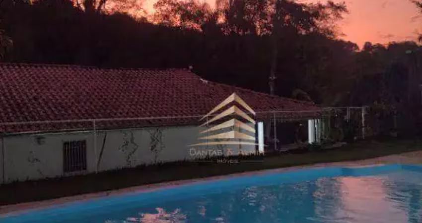 Chácara com 4 dormitórios à venda, 5 m² por r$ 1.280.000,00 - caputera - arujá/sp