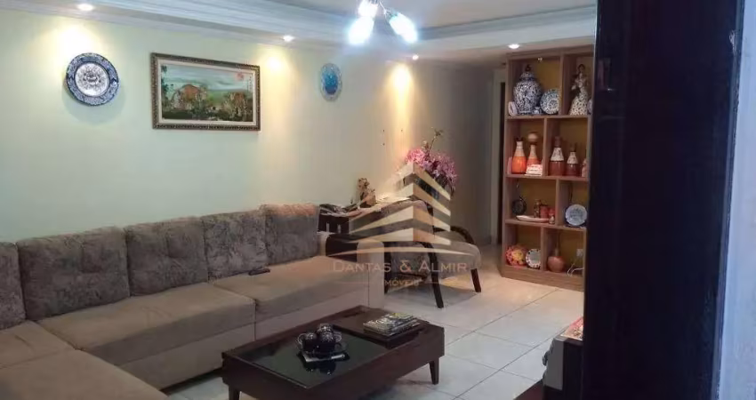 Lindo sobrado com 3 dormitórios à venda, 285 m² por r$ 880.000 - parque continental i - guarulhos/sp