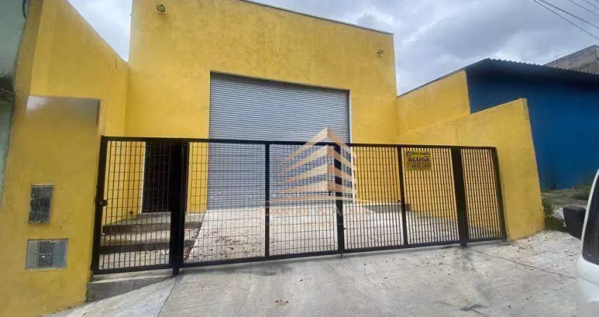 Galpão para alugar, 300 m² por r$ 8.150,00/mês - cidade jardim cumbica - guarulhos/sp