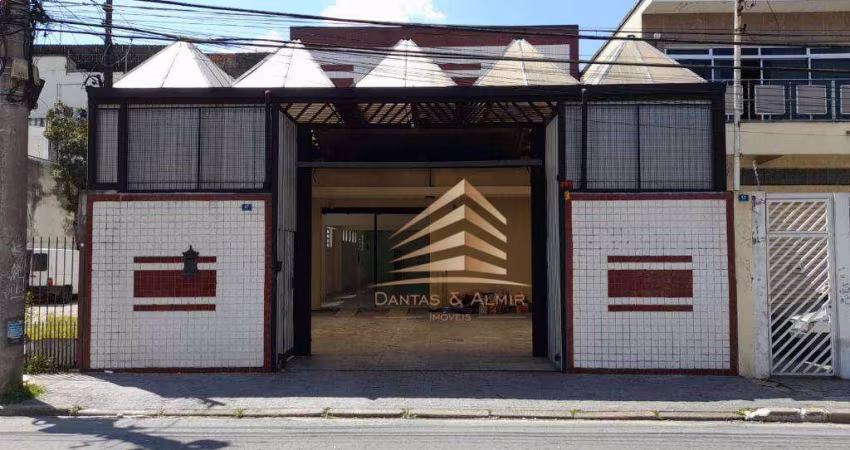 Galpão, 550 m² - venda por R$ 2.000.000,00 ou aluguel por R$ 15.700,00/mês - Jardim Tranqüilidade - Guarulhos/SP