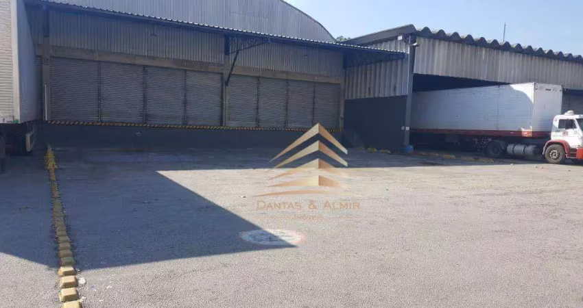 Galpão para alugar, 1092 m² e 6 docas por r$ 37.690/mês - vila são rafael - guarulhos/sp