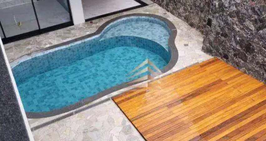 Sobrado com 3 dormitórios, 355 m² - venda por r$ 3.599.000,00 ou aluguel por r$ 20.006,67/mês - jardim imperial hills iii - arujá/sp