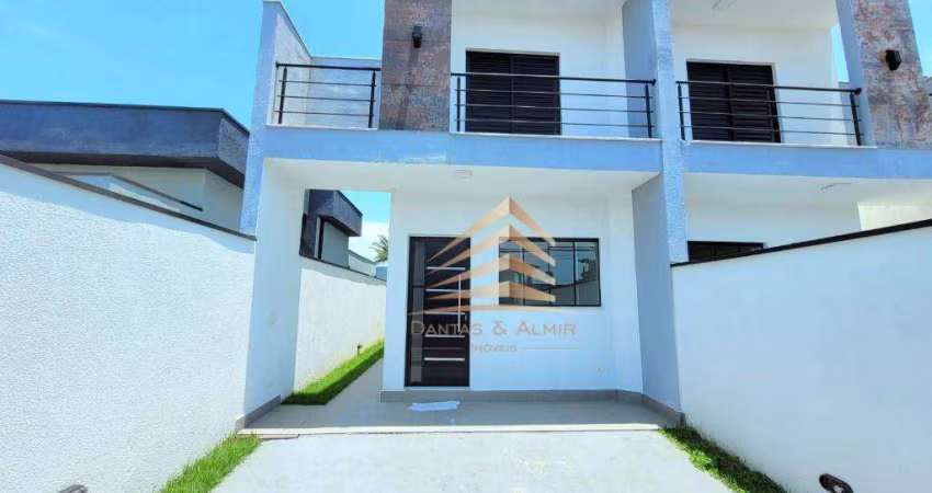 Sobrado à venda, 108 m² por R$ 525.000,00 - Balneário dos Golfinhos - Caraguatatuba/SP
