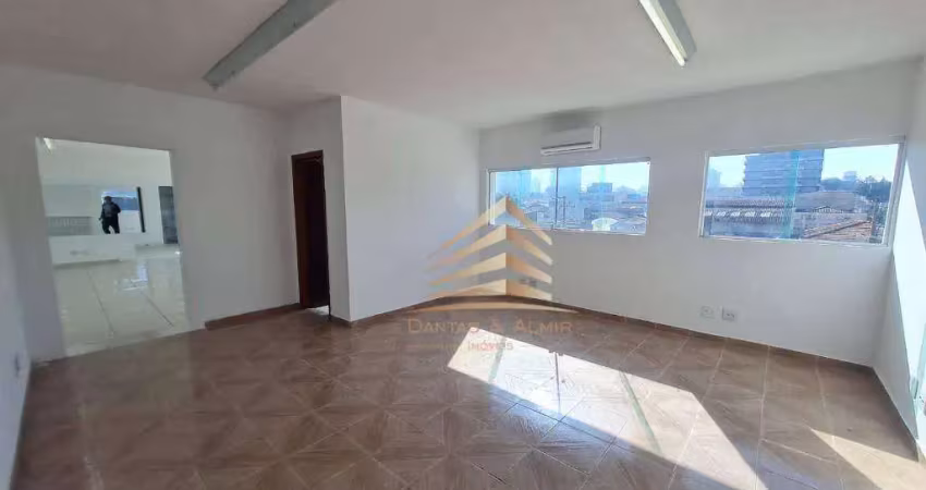 Sala para alugar, 35 m² por r$ 1.800,00/mês - vila galvão - guarulhos/sp