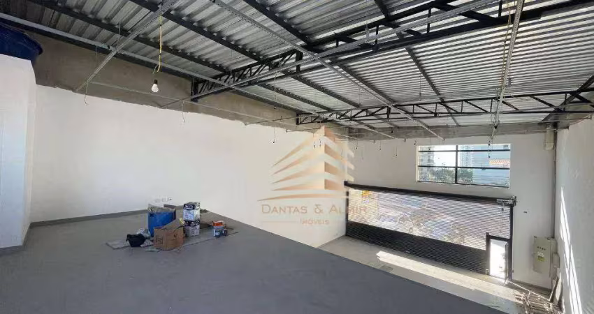 Excelente salão comercial em frente ao condominio wi, para alugar, 217 m² por r$ 17.000/mês - gopoúva - guarulhos/sp