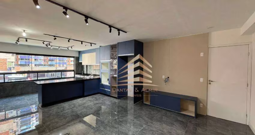 Apartamento com 2 dormitórios para alugar, 79 m² por r$ 4.400,00/mês - vila augusta - guarulhos/sp