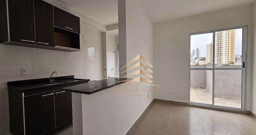 Apartamento com 2 dormitórios, 39 m² - venda por R$ 272.000,00 ou aluguel por R$ 2.100,01/mês - Vila Matilde - São Paulo/SP