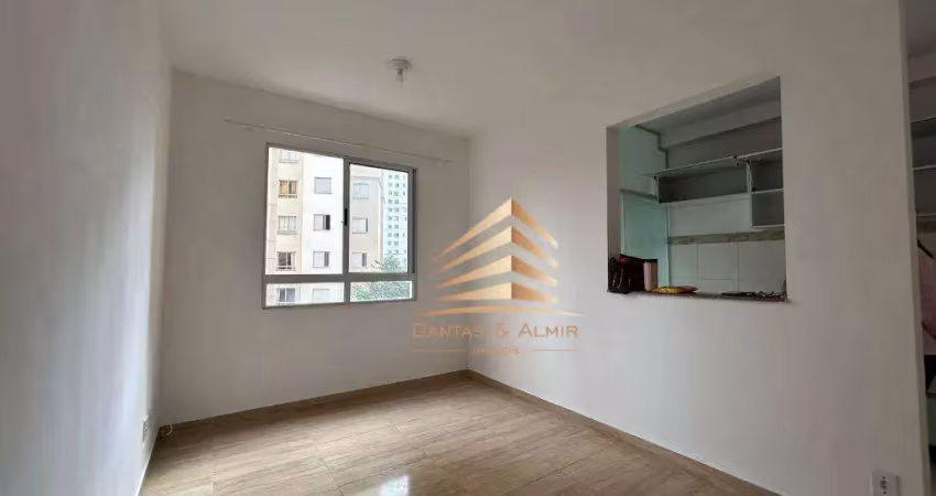 Apartamento com 2 dormitórios à venda, 45 m² por r$ 280.000,00 - ponte grande - guarulhos/sp