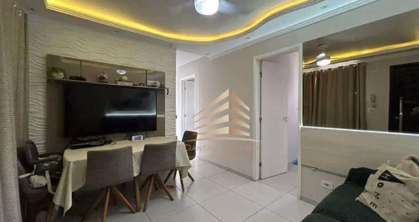 Apartamento condominio goias com 2 dormitórios à venda, 44 m² por r$ 310.000 - parque cecap - guarulhos/sp