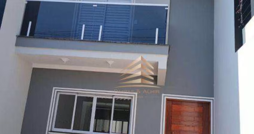 Sobrado com 3 dormitórios sendo 1 suíte, churrasqueira e 2 vagas  à venda, 100 m² por R$ 750.000 - Jardim Cumbica - Guarulhos/SP
