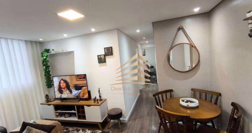 Apartamento para venda no Condomínio Santa Inês com 2 dormitórios, 1 vaga coberta, 45 m² por R$ 275.000 - Vila Rio de Janeiro - Guarulhos/SP