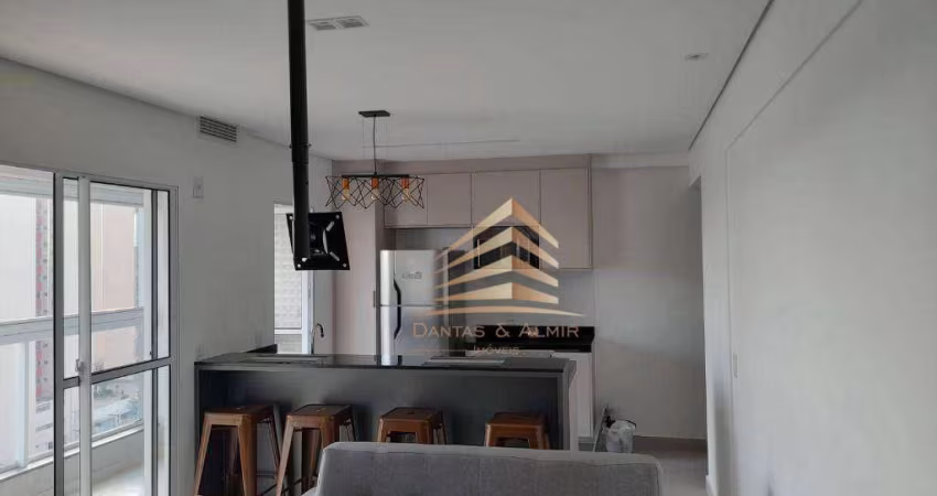 Studio mobiliado com 1 dormitório para alugar, 35 m² por R$ 2.865/mês - Centro - Guarulhos/SP