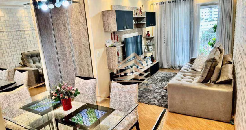 Apartamento com 3 dormitórios à venda, 77 m² por R$ 579.000,00 - Jardim Rosa de Franca - Guarulhos/SP