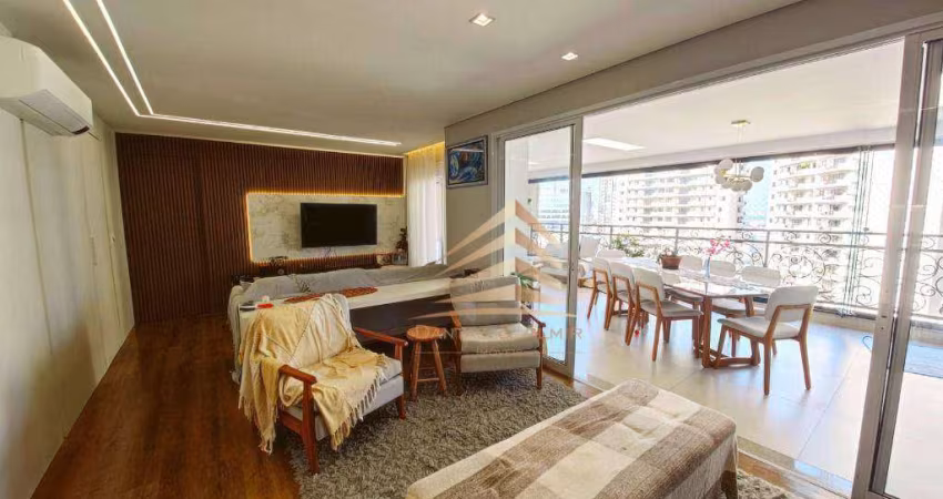 Apartamento no Condomínio Barcelona no Maia com 3 dormitórios sendo 3 suítes, 2 vagas à venda, 145 m² por R$ 2.500.000 - Maia - Guarulhos/SP