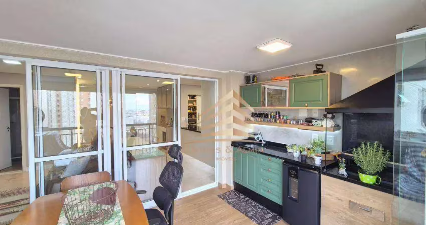 Apartamento à venda - condomínio parque ventura de 100 m² com 2 dormitórios sendo 1 suíte e closet por r$ 1.166.000 - jd flor da montanha - guarulhos