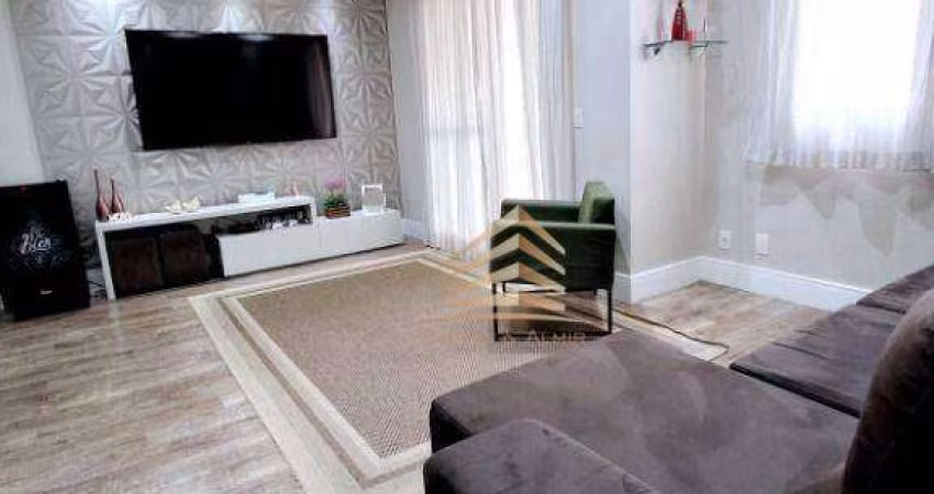Apartamento na Vila Augusta, Condomínio Suprema, 75m², 2 Dormitórios, 1 Suíte, 2 Vagas.