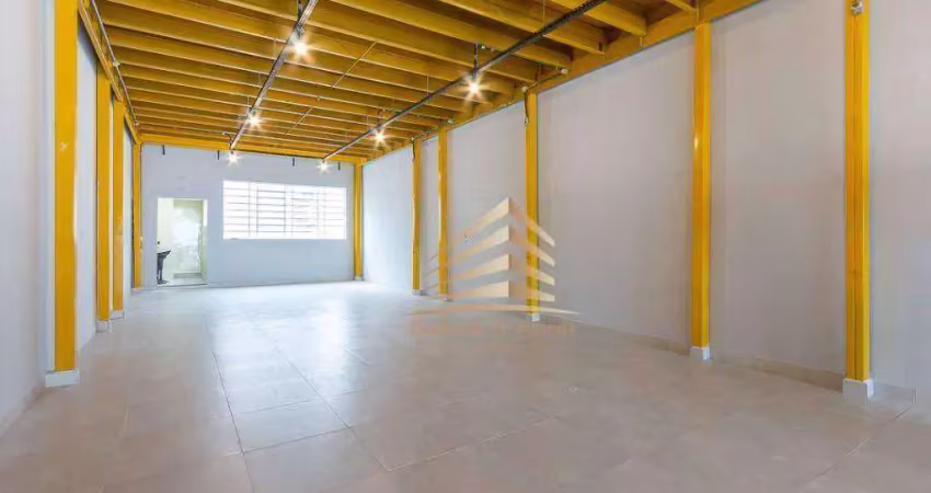 Salão para alugar, 300 m² por r$ 7.151,25/mês - alto da mooca - são paulo/sp