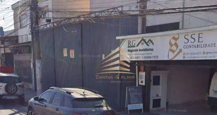 Galpão para alugar, 290 m² por r$ 10.160,55/mês - jardim bela vista - guarulhos/sp